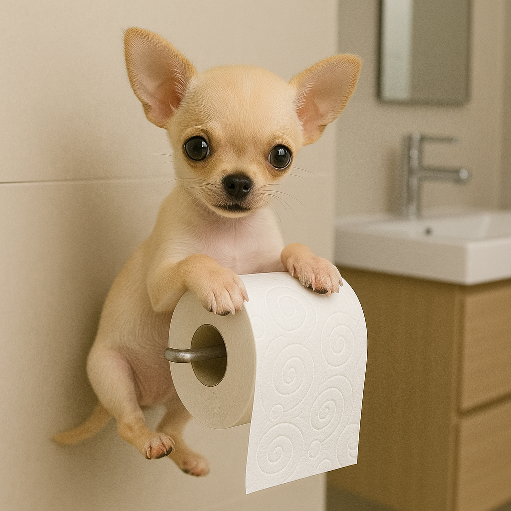 PawRoll – The Pup That Brings Personality to Your Bathroom