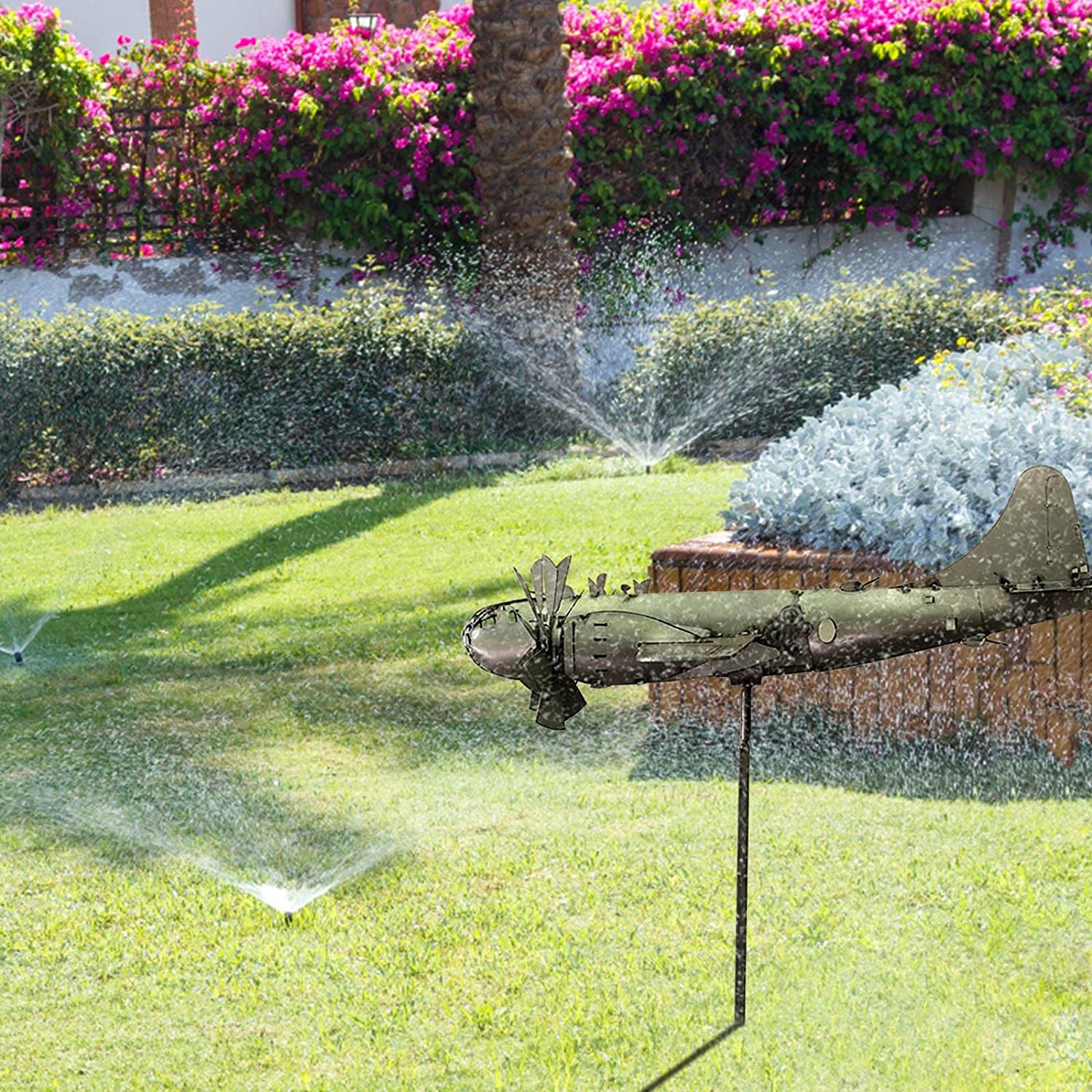 SkySpin – The Airplane Wind Turbine for Your Garden!