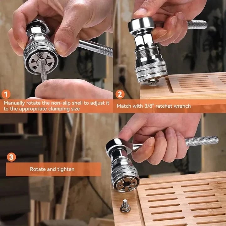 PowerFit – Adjustable Universal Sleeve for Drills