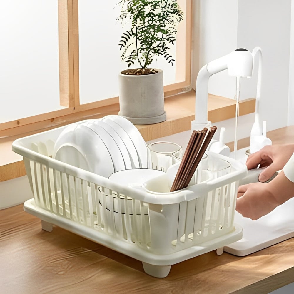 DryStack Duo – More Space & Organization for Dish Drying
