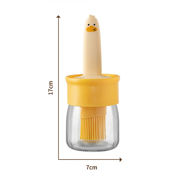 OilEase – The Practical Oil Dispenser with Integrated Silicone Brush