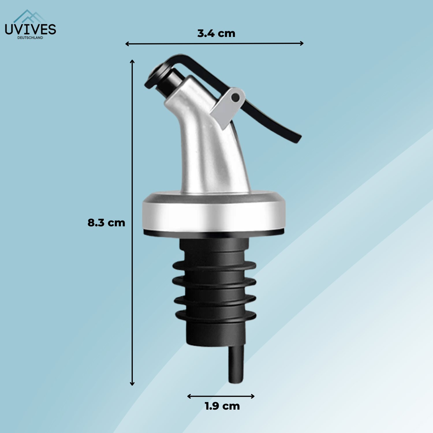 2+2 FREE | PourMate – Drip-free pouring at the touch of a button