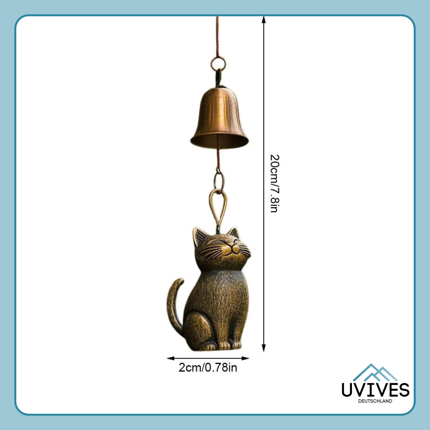 WhispiCat – Handmade Wind Chime for Cat Lovers!