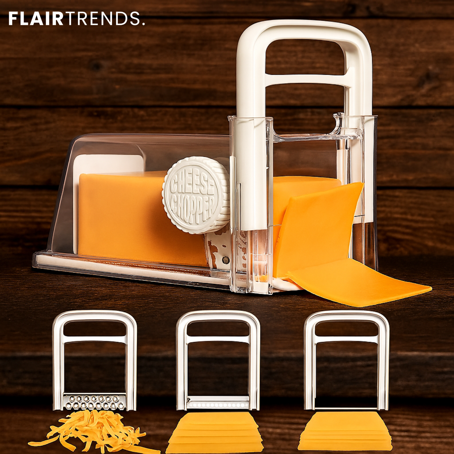 CheezyPro – The Smart 4-in-1 Cheese Tool for Every Type of Cheese