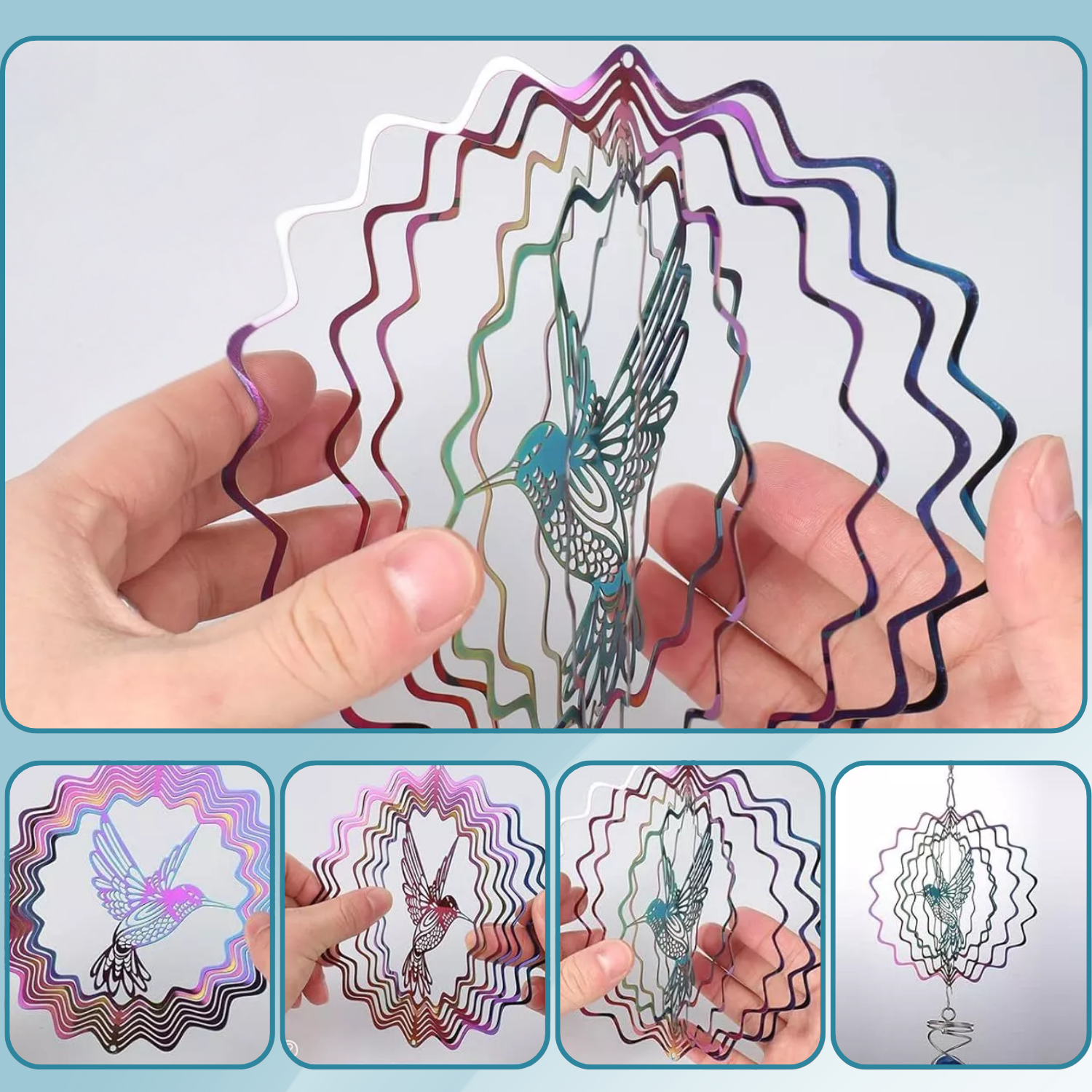 HummingSpin – Bring Movement to Your Garden!