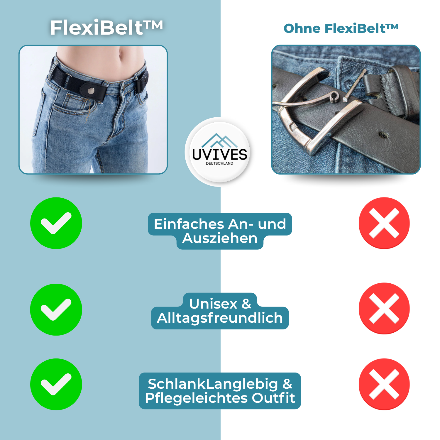 1+1 FREE | FlexiBelt – Invisible Comfort Without the Bulk!