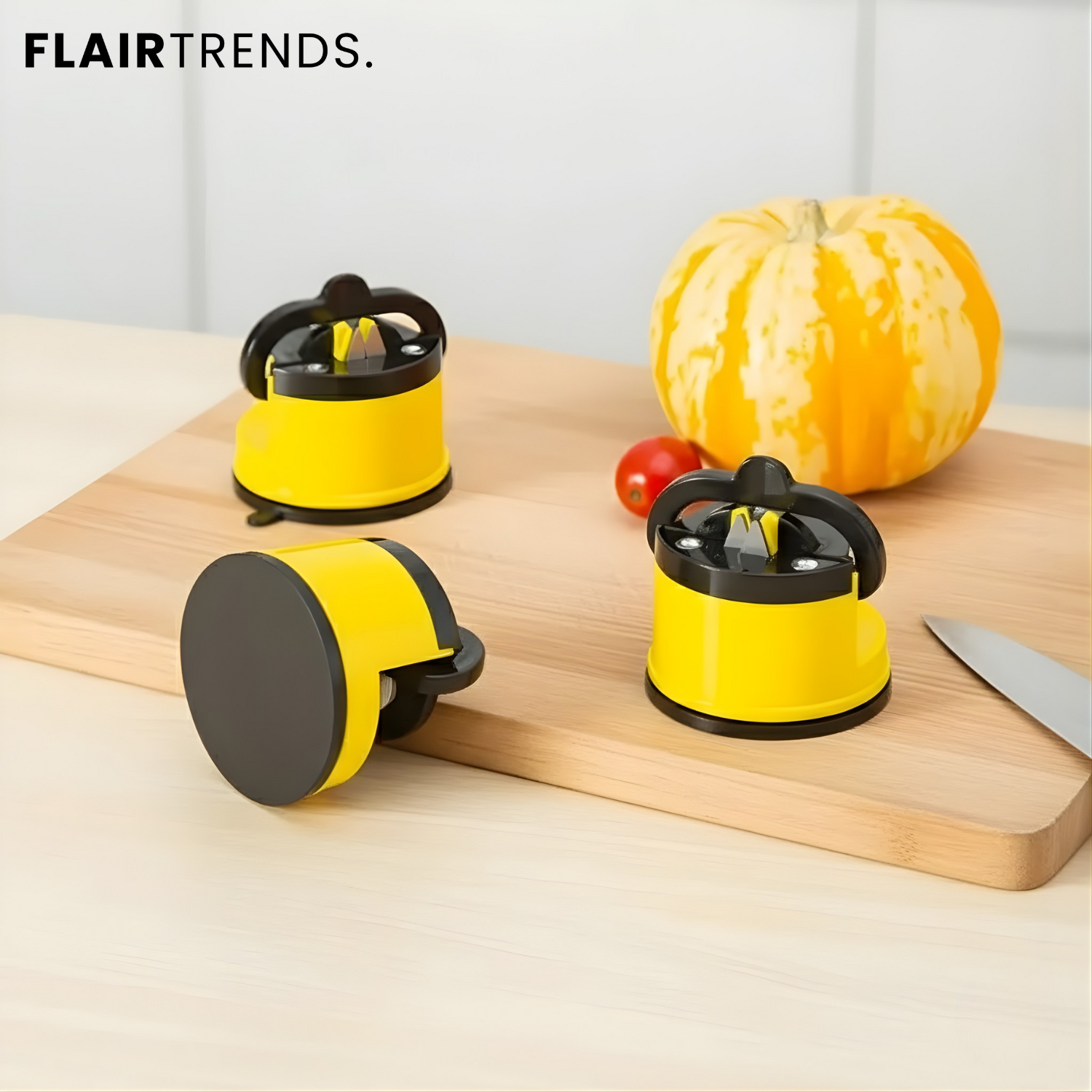 1+1 FREE | SharpMate – Mini Knife Sharpener with Suction Cup