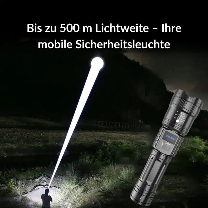 NightBeam – The flashlight that breaks through every darkness!