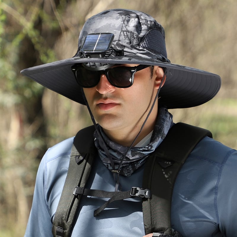 AirShade – Solar Hat with Built-in Fan