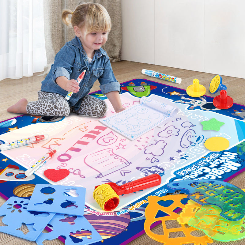 AquaDraw – Magical Water Drawing Mat for Mess-Free Fun!
