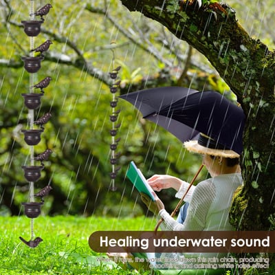 RainCharm – Decorative Rain Chain for Garden & Patio