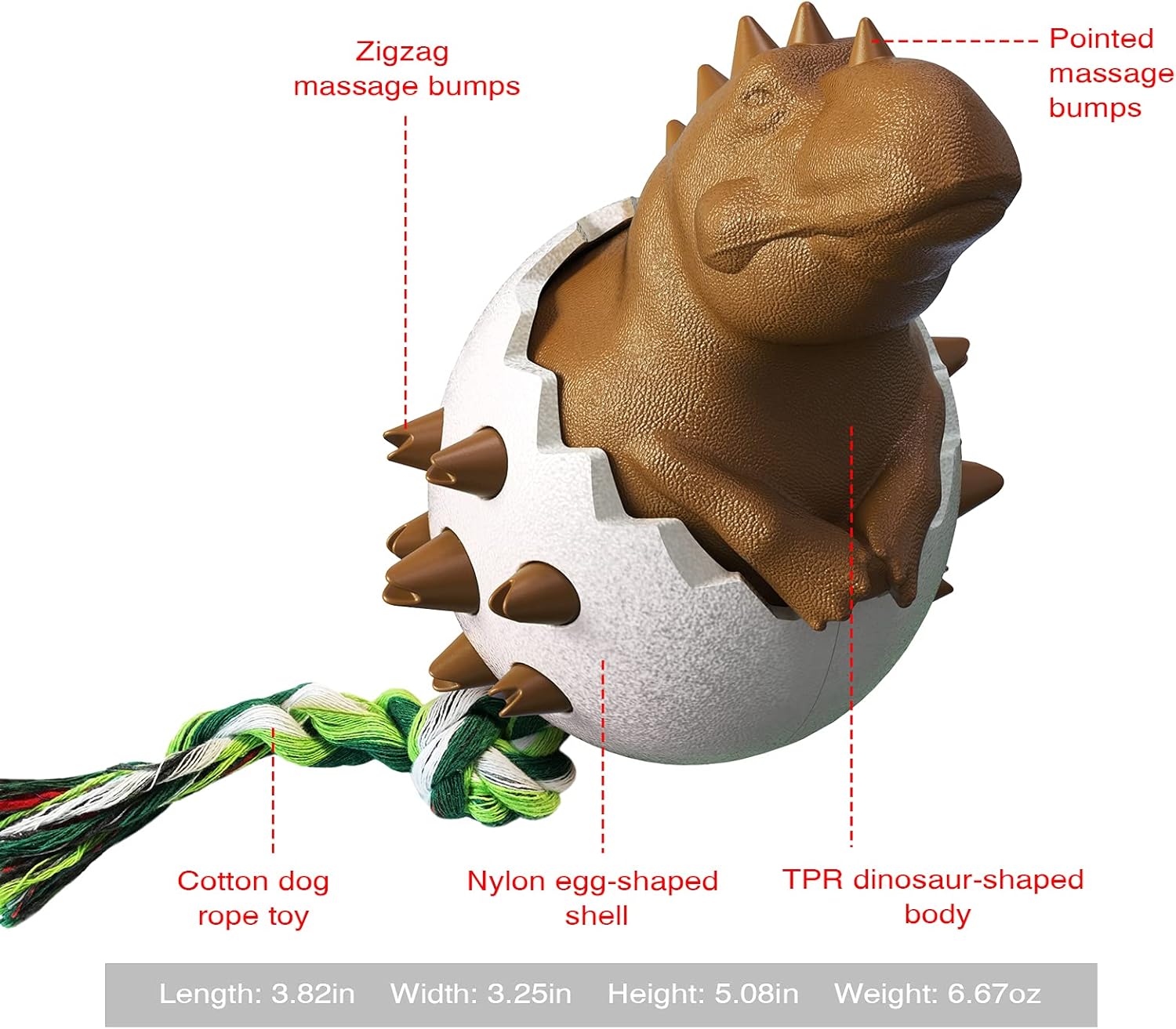 DinoEgg – The Indestructible Chew Egg for Healthy Dog Teeth