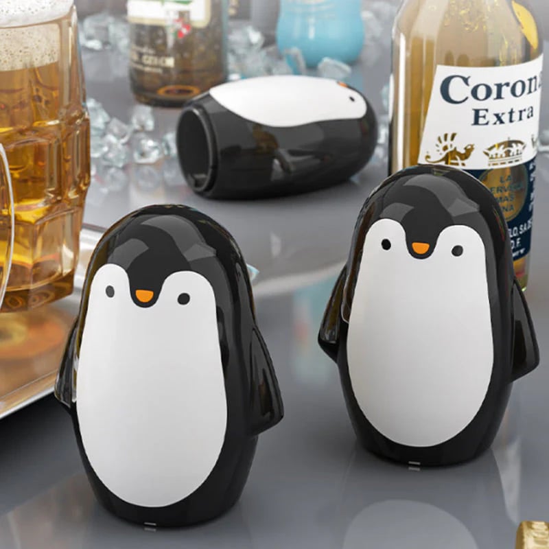PopPengu – Open bottles in a flash with just one hand!