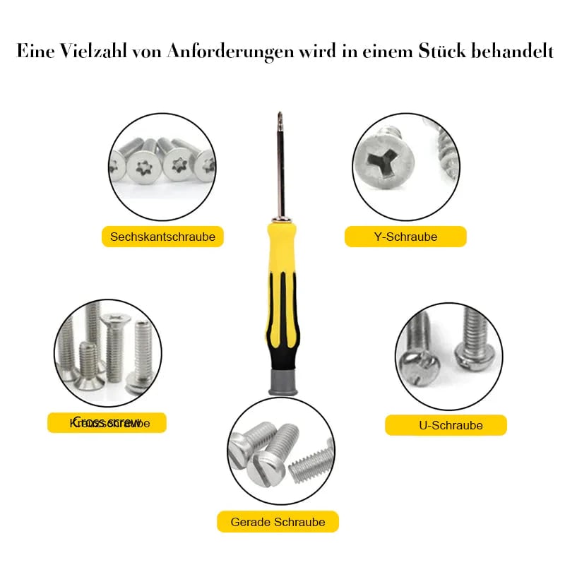 1+1 FREE | ProTurn – Multifunctional Screwdriver Set