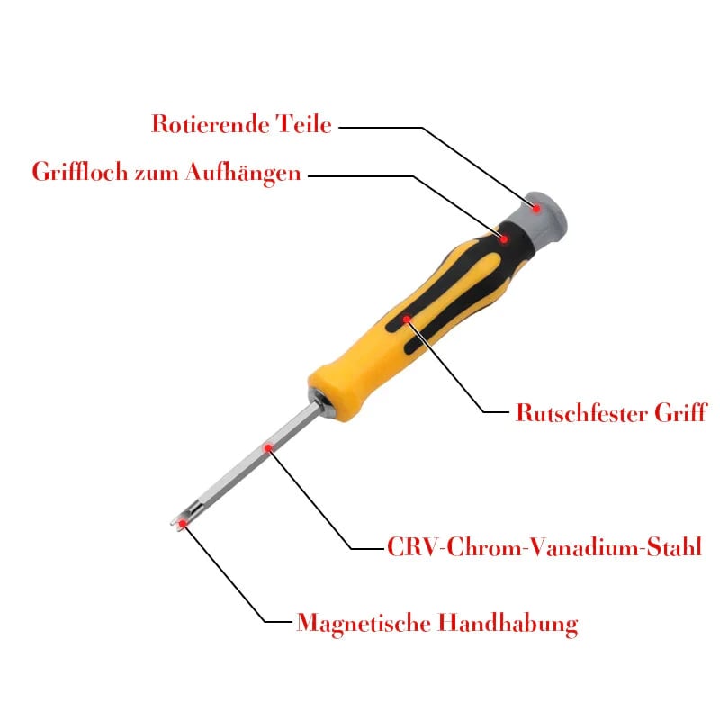 1+1 FREE | ProTurn – Multifunctional Screwdriver Set
