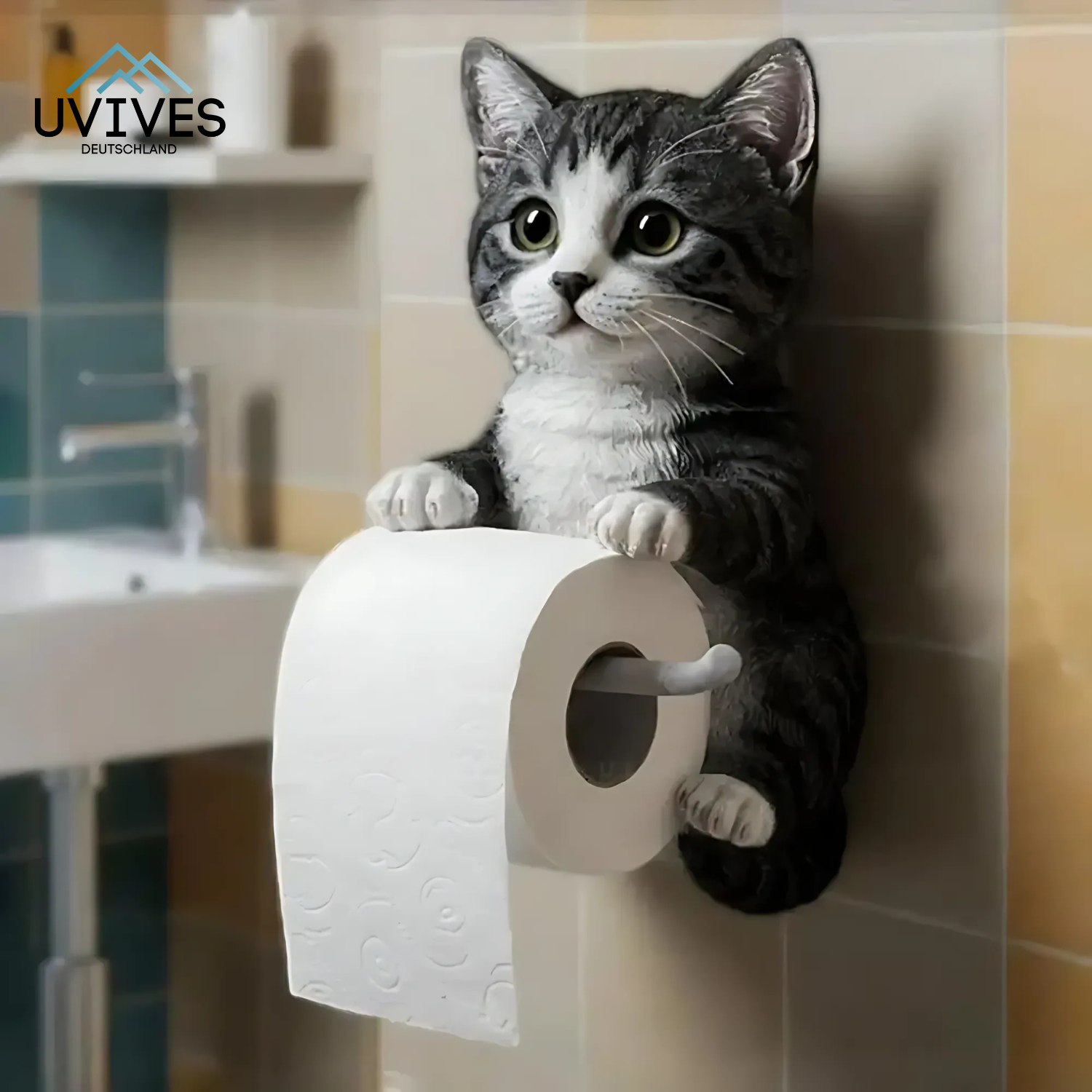 PurrRoll – Add Whiskered Charm to Your Bathroom Routine