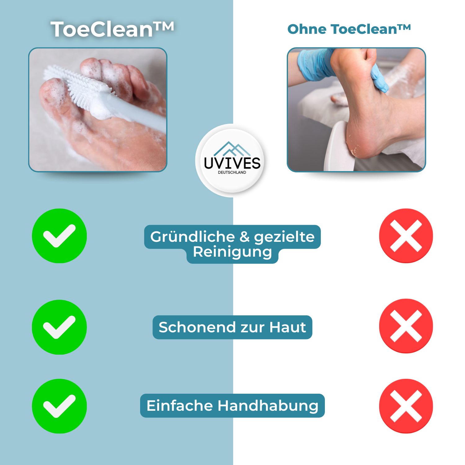 ToeClean – The Easy Way to Clean Between Your Toes