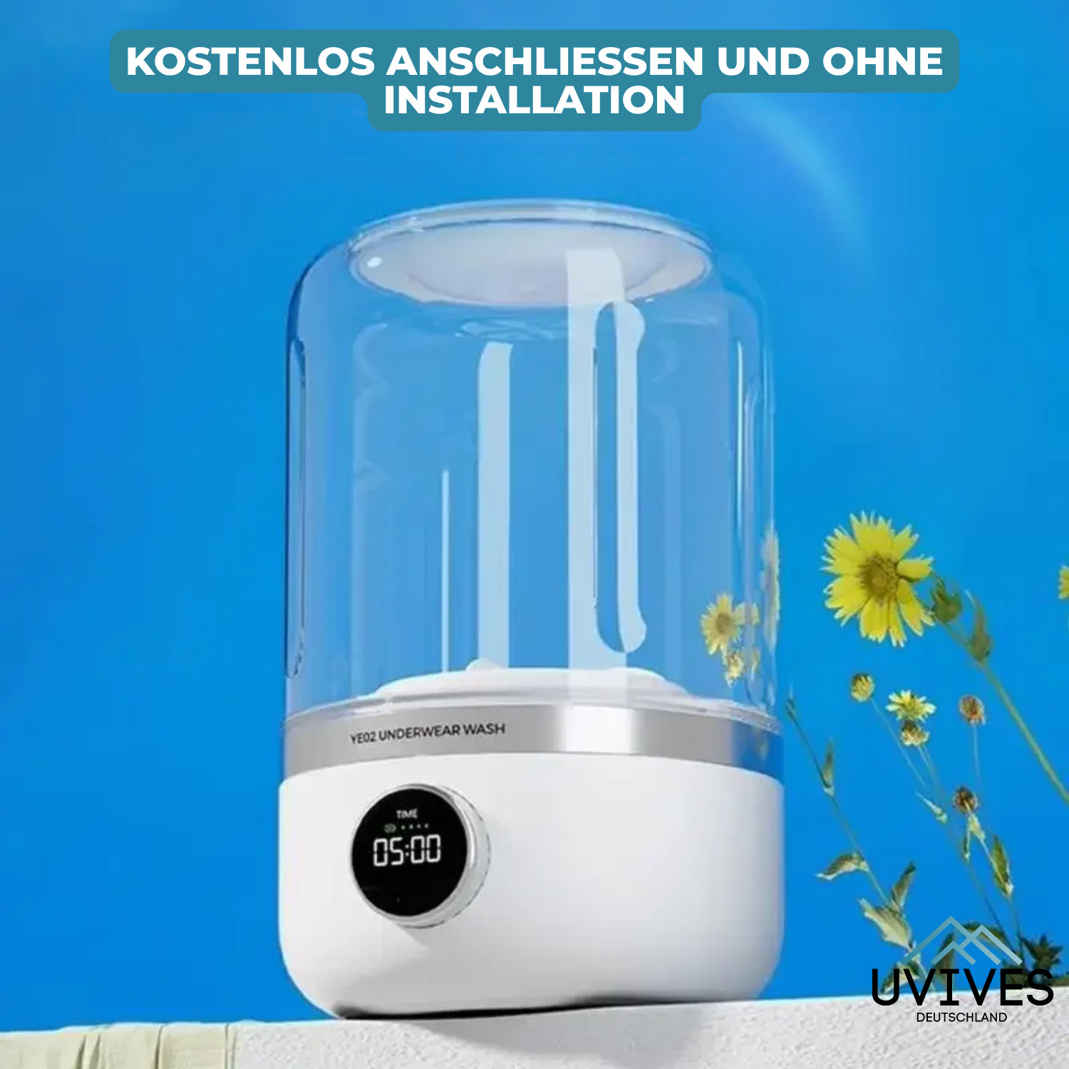 WashPod Go – Clean Laundry. Anywhere. Anytime.