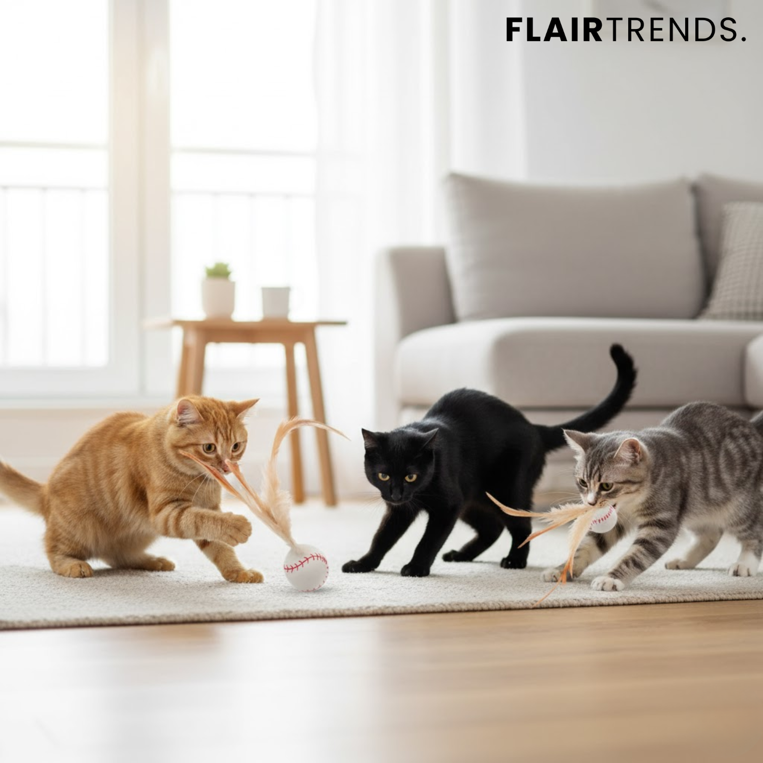 FeatherBounce – Fun Play for Active Cats!