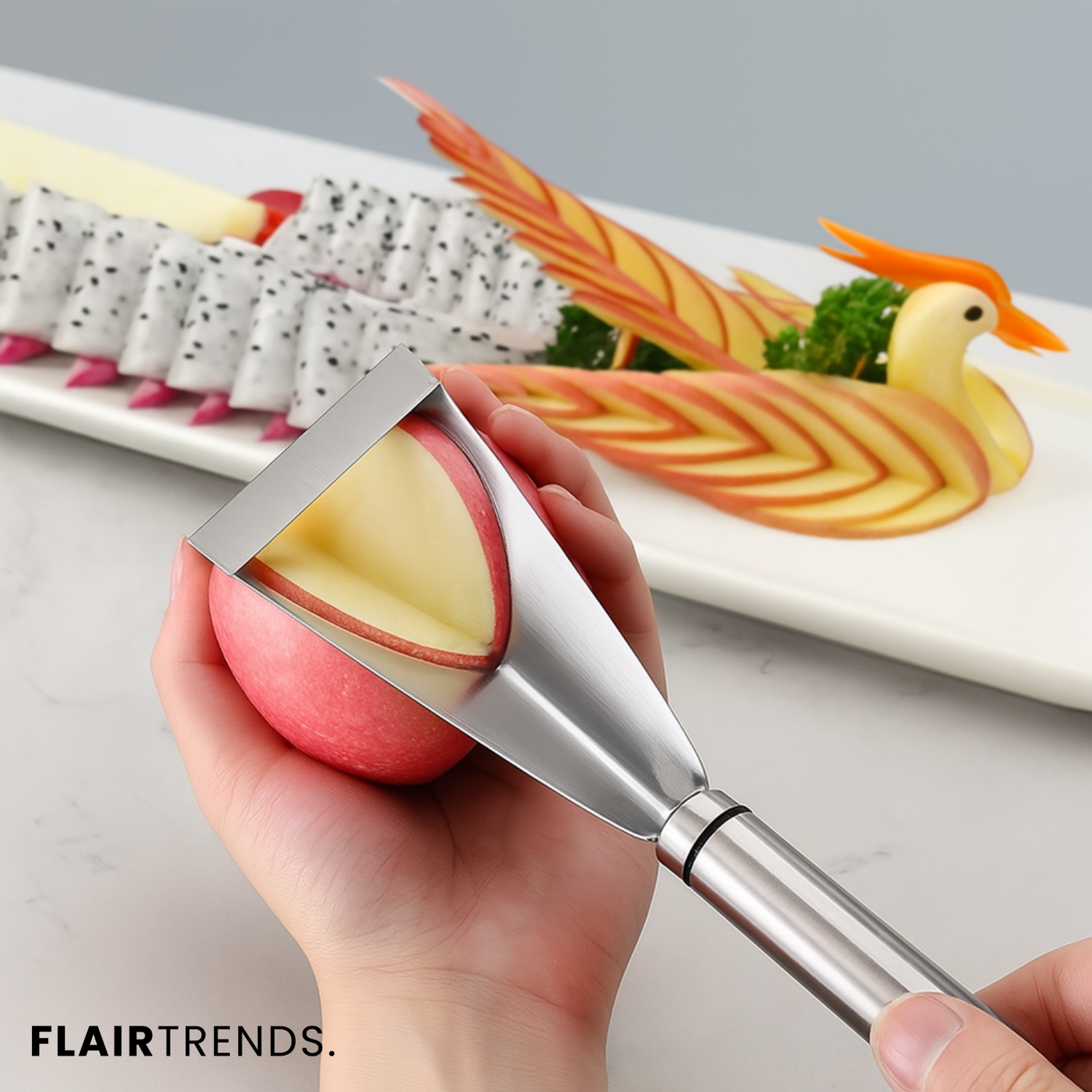 50% OFF | ChefCarve - Precision Stainless Steel Fruit Slicer [Last Day Discount]