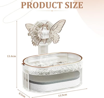 ButterFloat – Stylish Butterfly Soap Dish for Bathroom & Kitchen