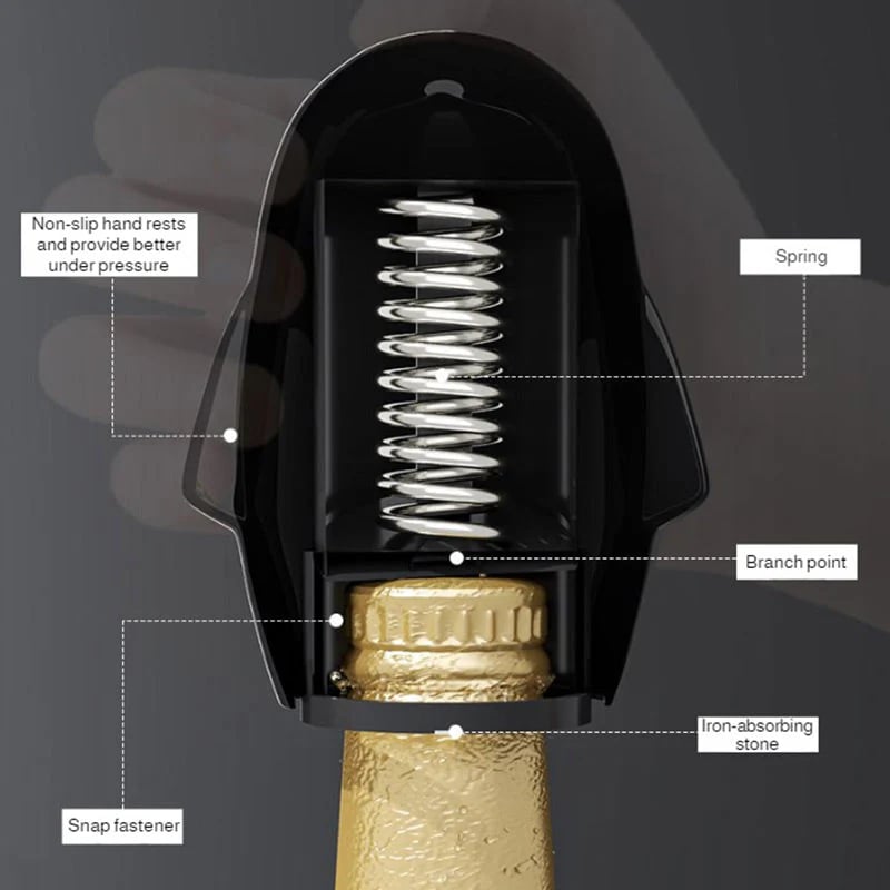 PopPengu – Open bottles in a flash with just one hand!