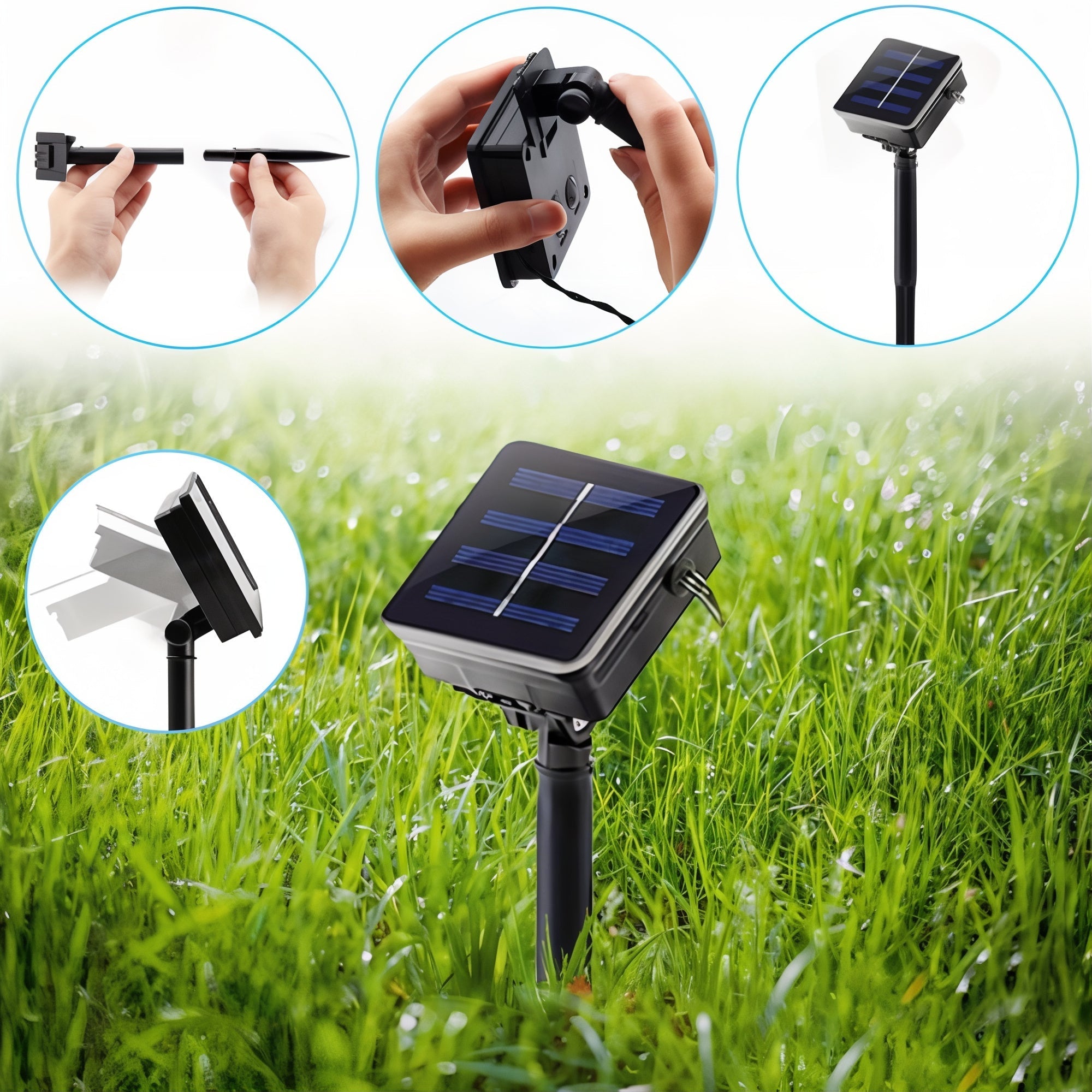 SunBlossom – Solar-Powered Garden Flower with Enchanting Light