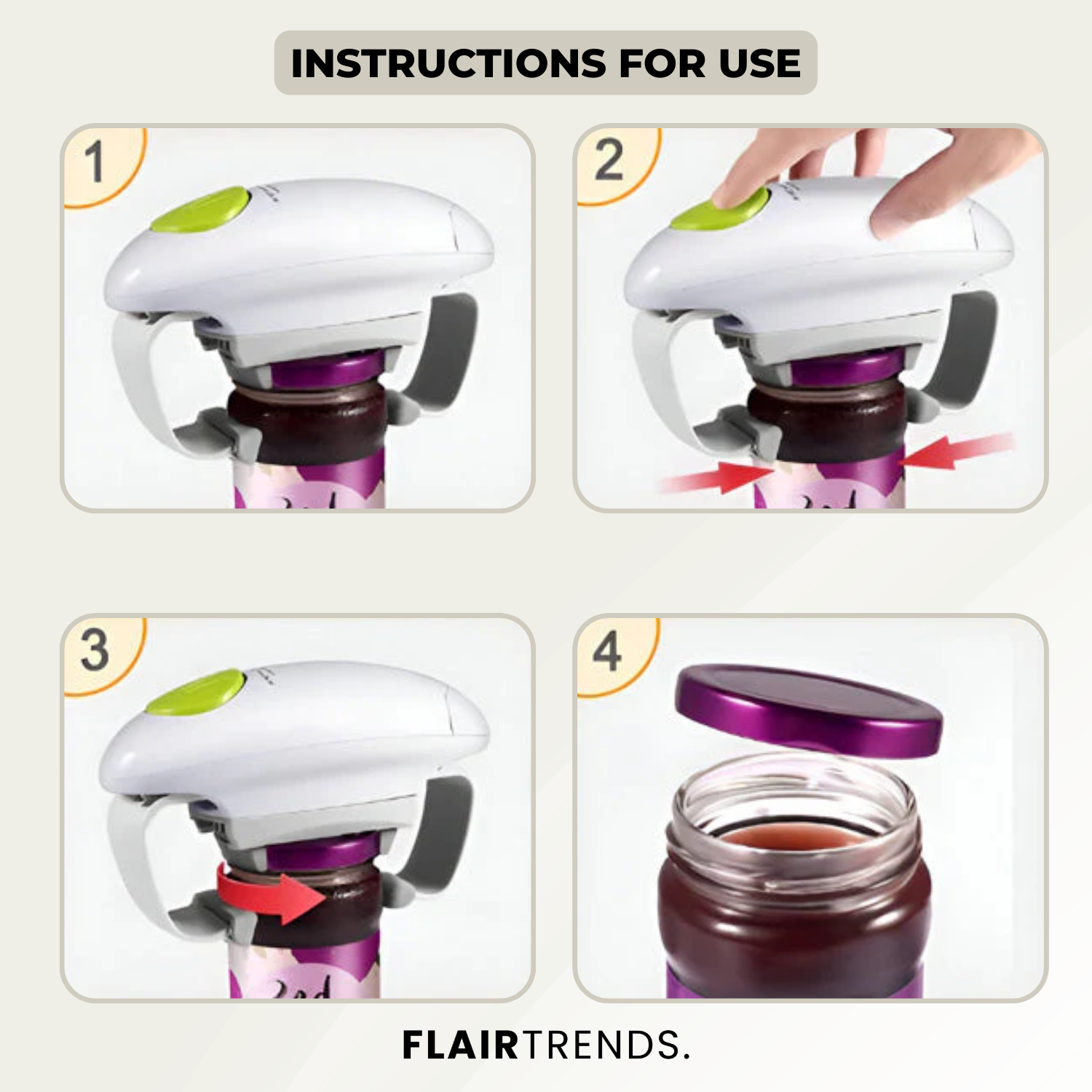 TwistyCap – The Fully Automatic Can Opener