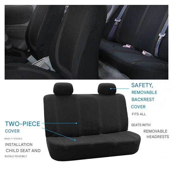 DriveGuard – Stylish all-round protection for your car seats (set of 9)
