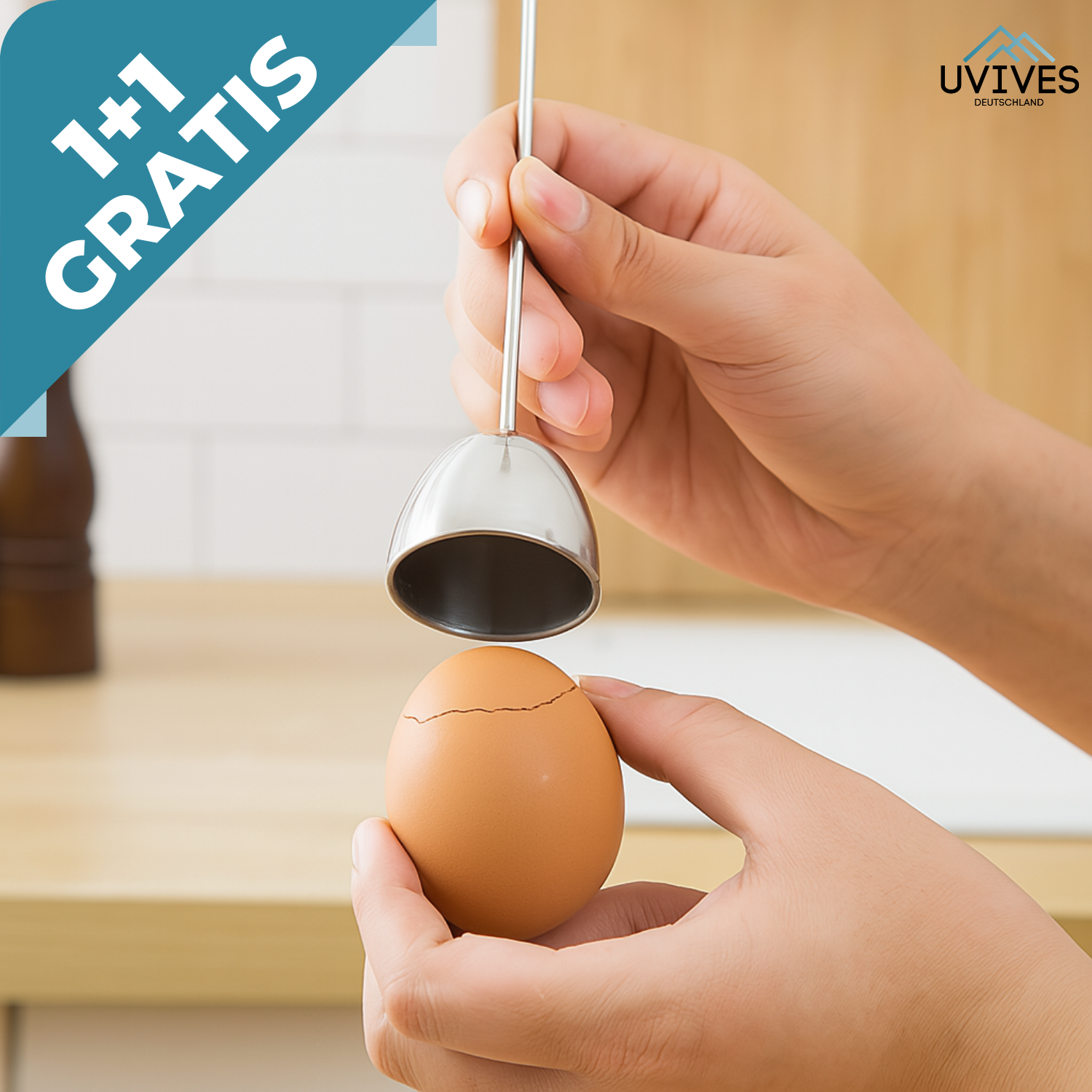 1+1 FREE | EggCrack Pro – Perfect Egg Opening in One Go