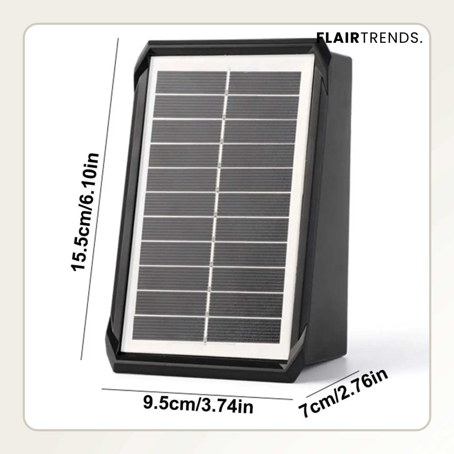 LumiWand Solar – Elegant light display without electricity costs