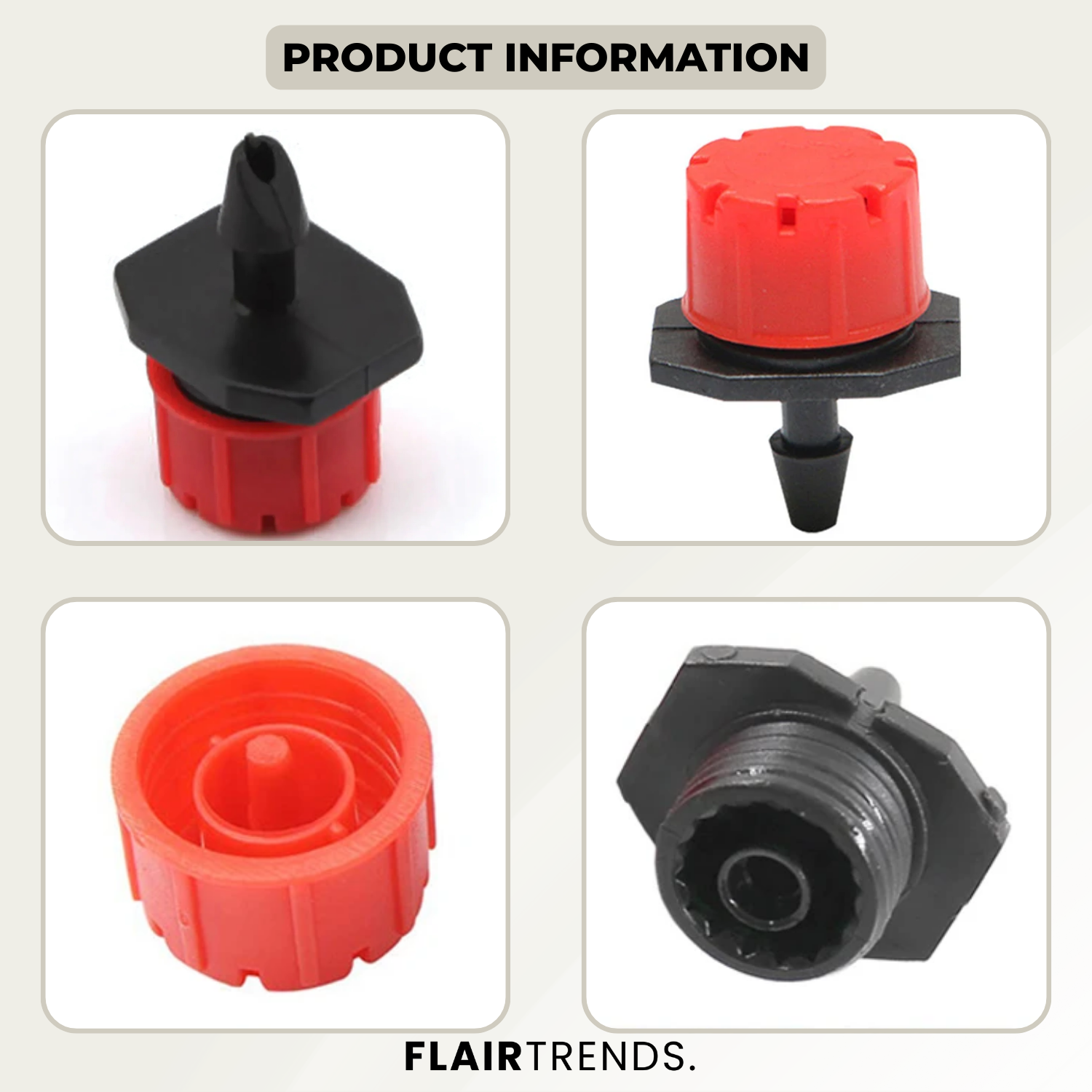 AquaDrip – Drip Irrigation Made Easy (Set of 100)