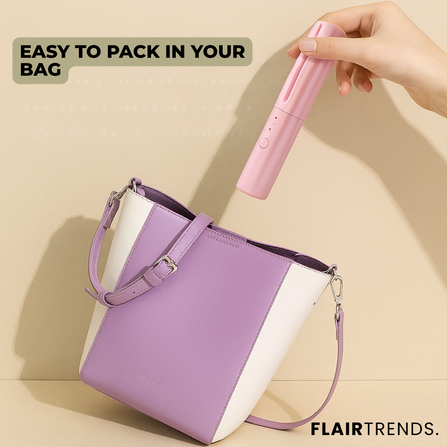 SmoothStyle – Portable Hair Straightener Comb