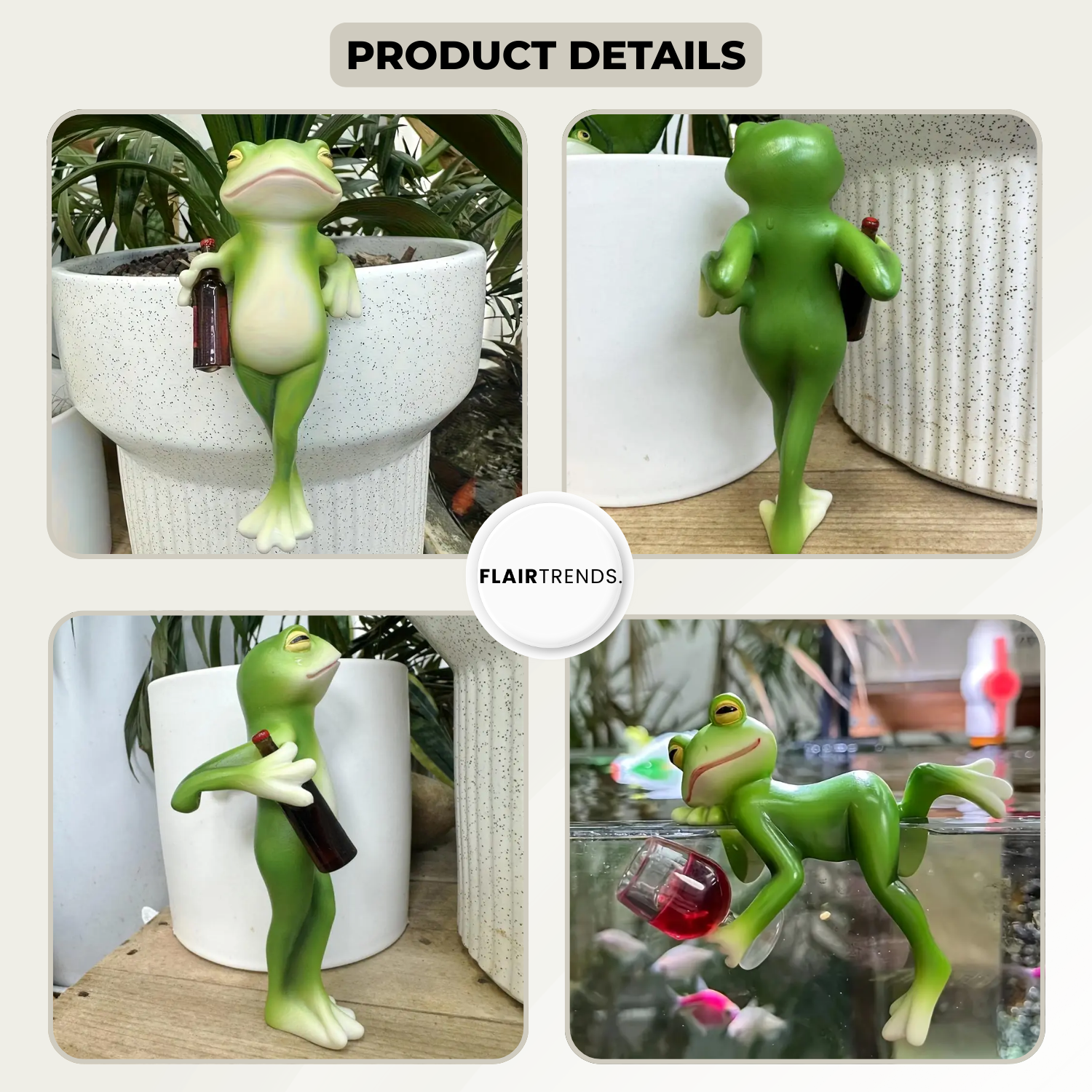 FrogWhimsy – The playful decoration for pots & gardens