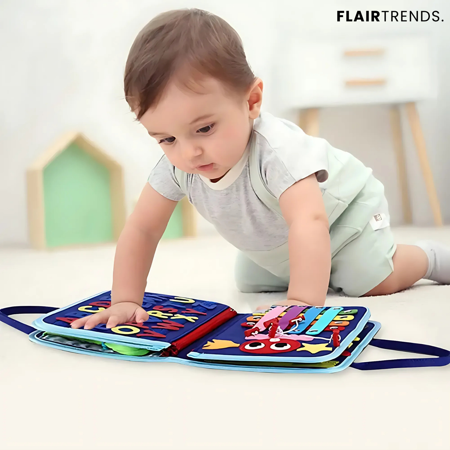SkillFun – Montessori Busy Book for Early Learning & Fun