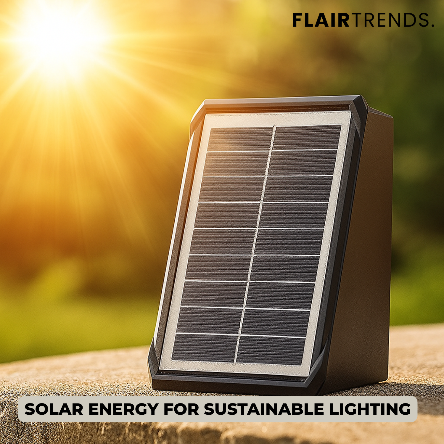 LumiWand Solar – Elegant light display without electricity costs