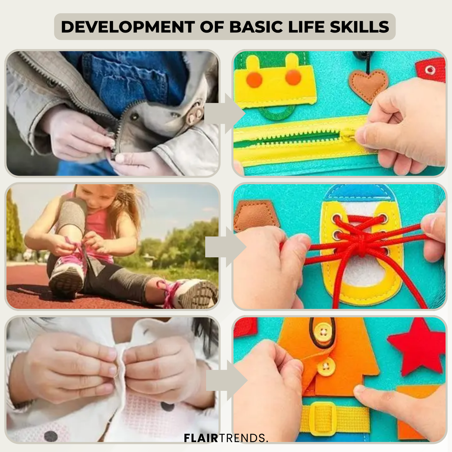 SkillFun – Montessori Busy Book for Early Learning & Fun