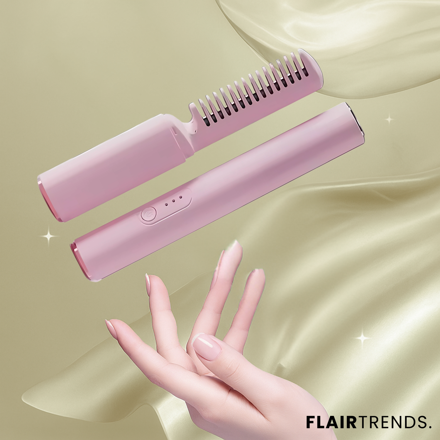 SmoothStyle – Portable Hair Straightener Comb