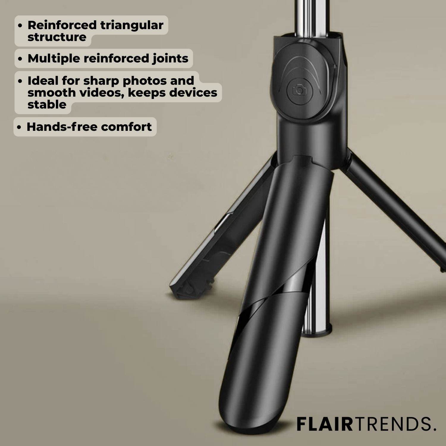 SnapPro – Your 6-in-1 Bluetooth Selfie Stick for Perfect Shots