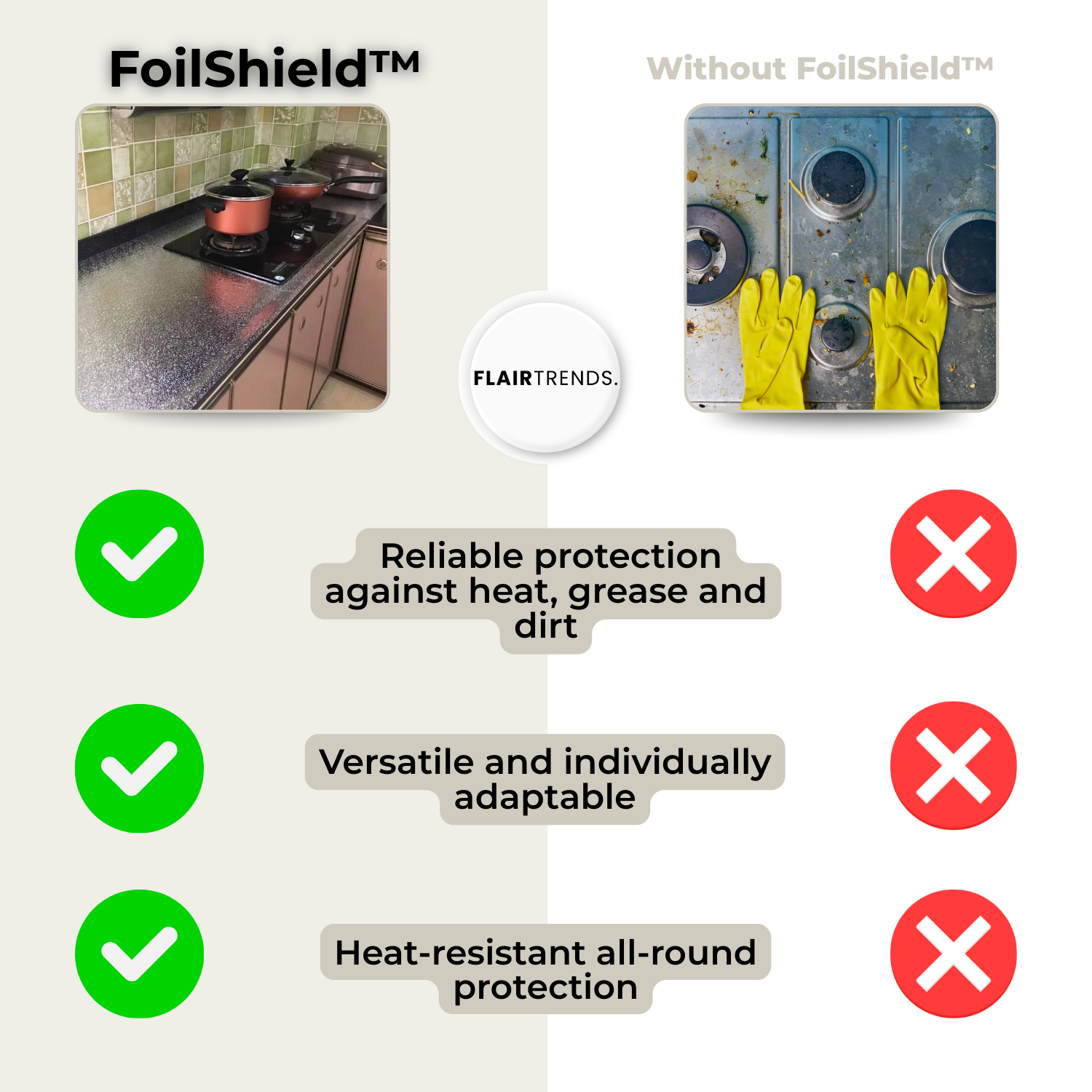 FoilShield – The invisible protection for your kitchen!