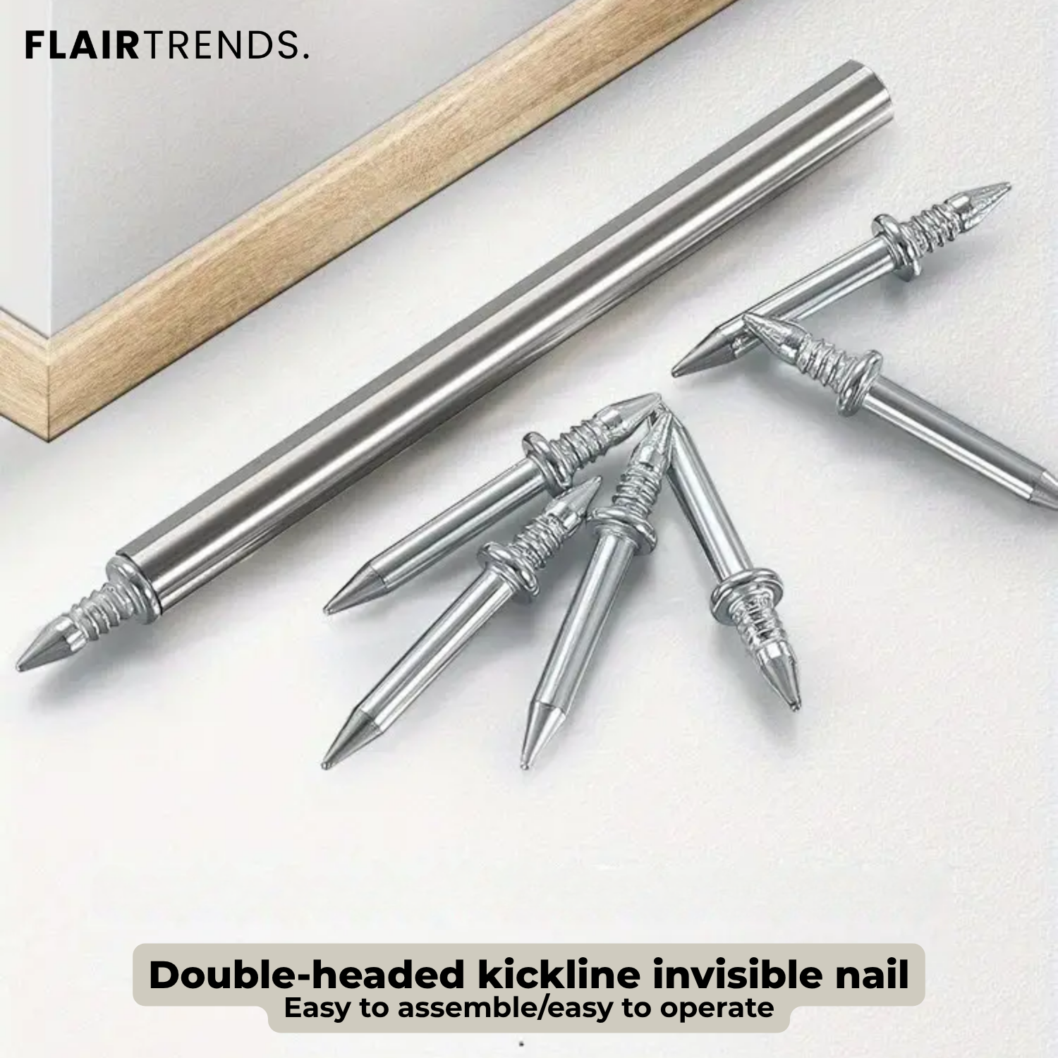 50+50 FREE | NoMark – Fast, Strong Trim Mounting Without Drilling or Damage!