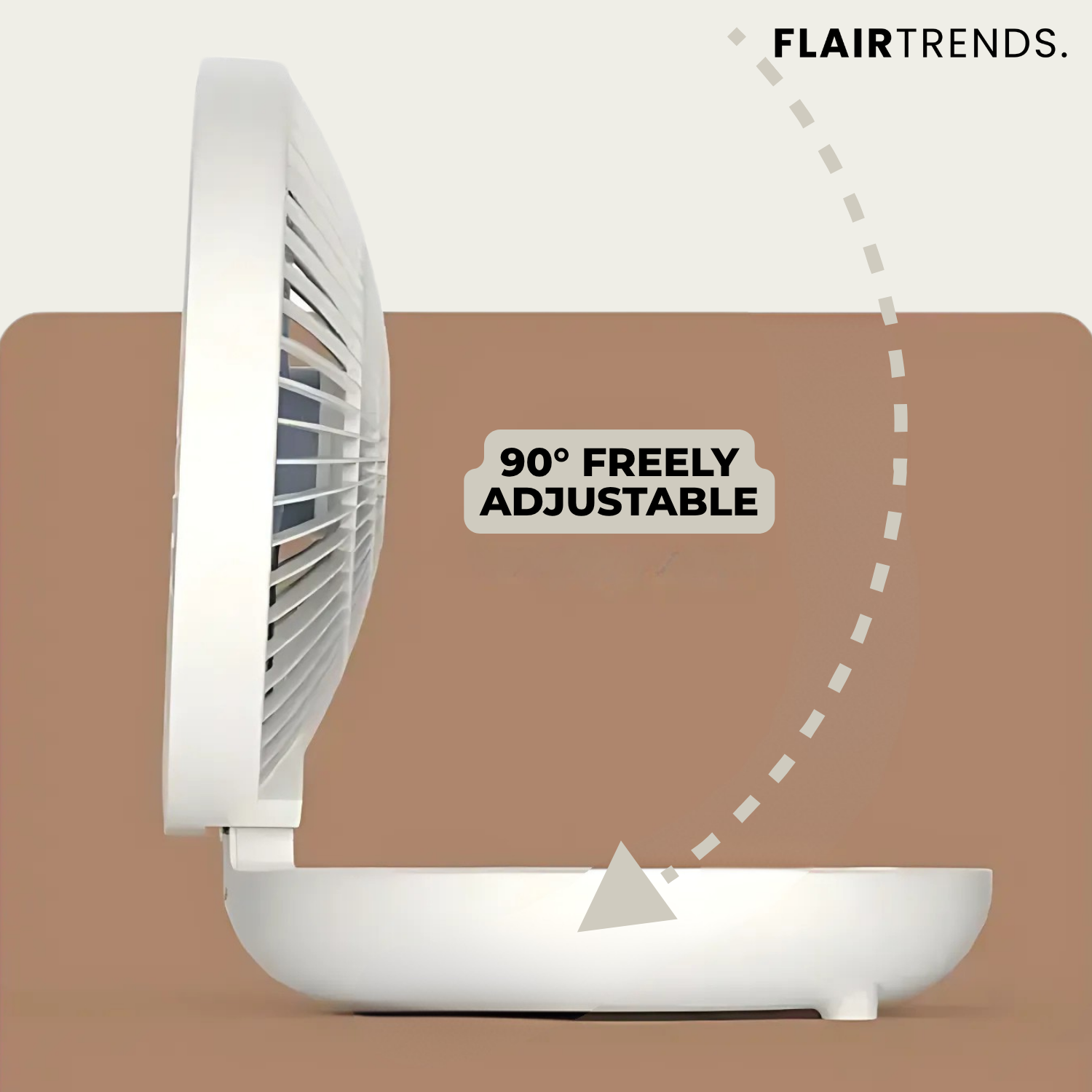 AirSwing – Foldable & Hanging Table Fan with USB & Night Light