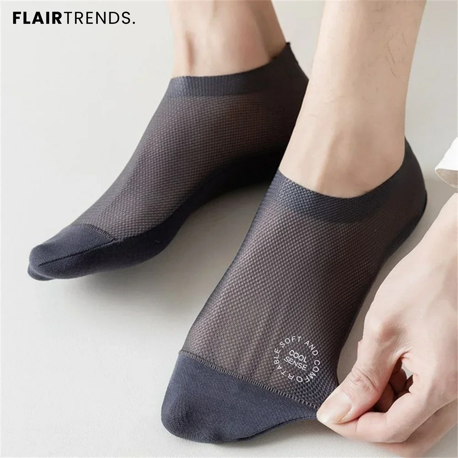 3+3 FREE | BareGrip – Invisible Socks That Actually Stay On