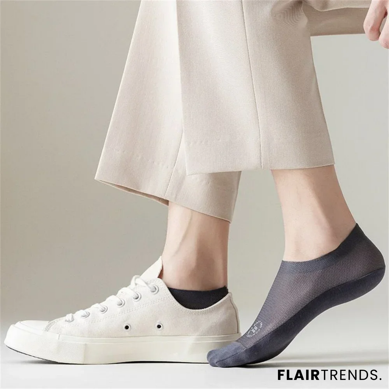 3+3 FREE | BareGrip – Invisible Socks That Actually Stay On