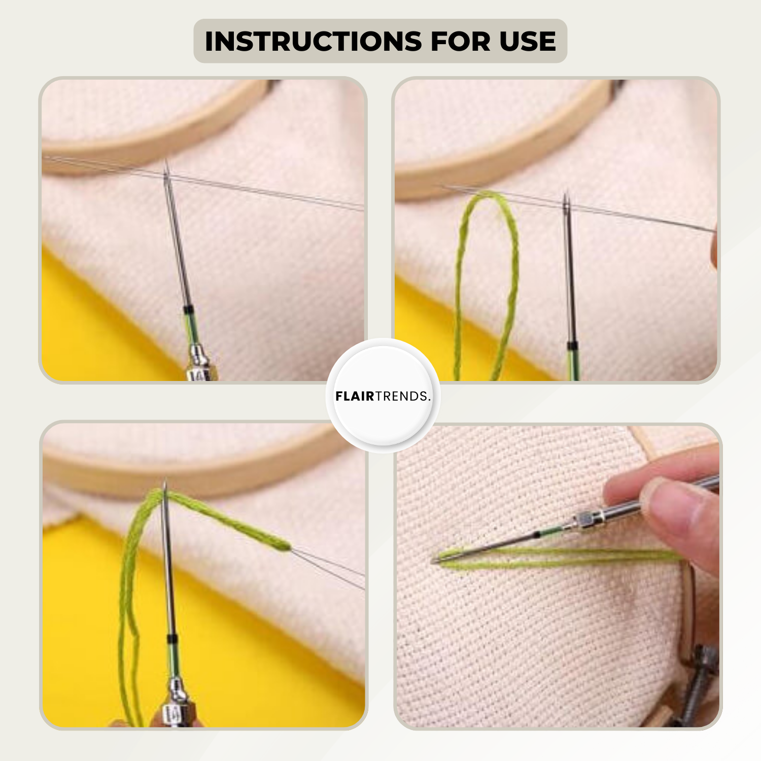 EasyStitch – embroidery art, easier than ever!