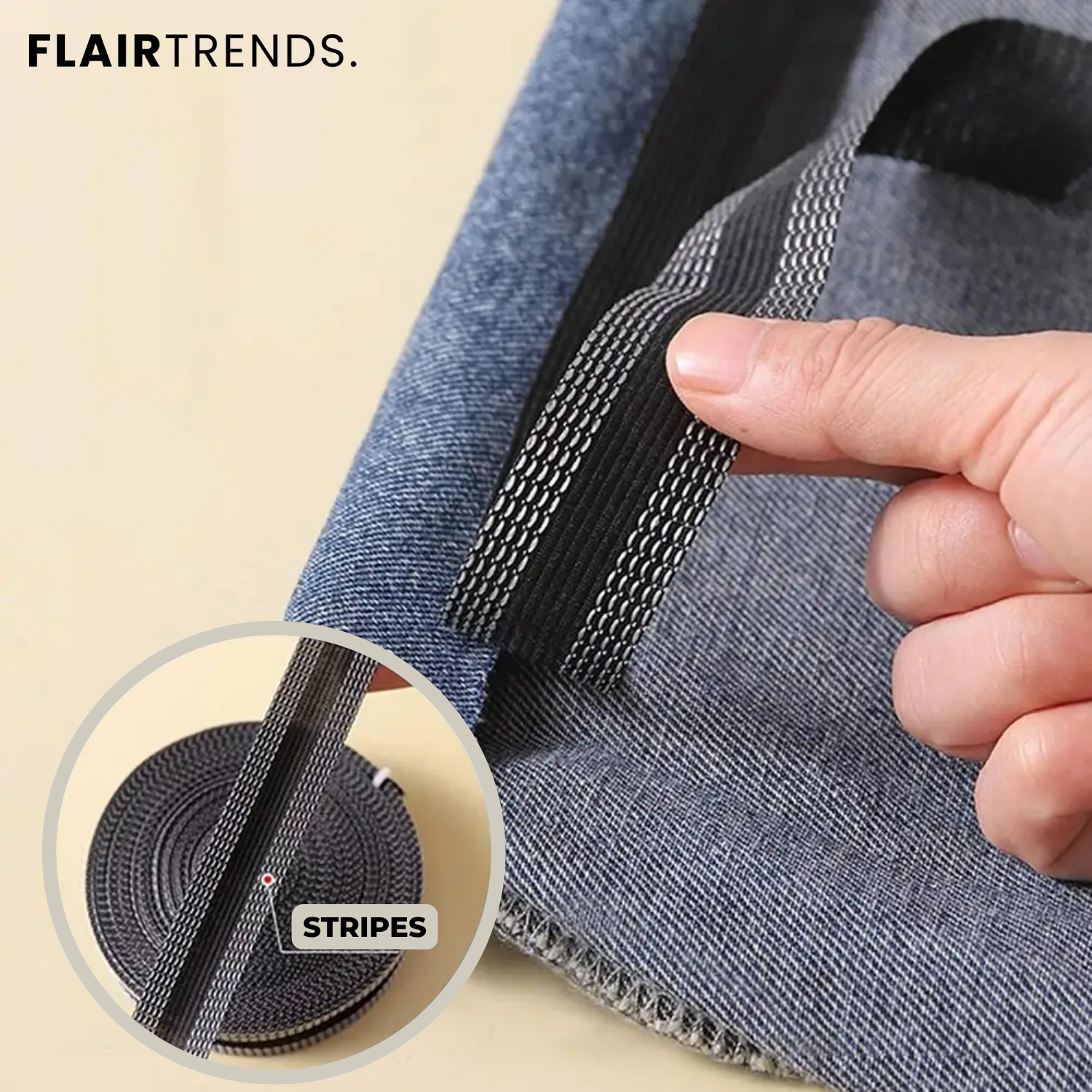 1+1 FREE | EasyHem – Hem Your Pants in Seconds Without Needle or Thread!