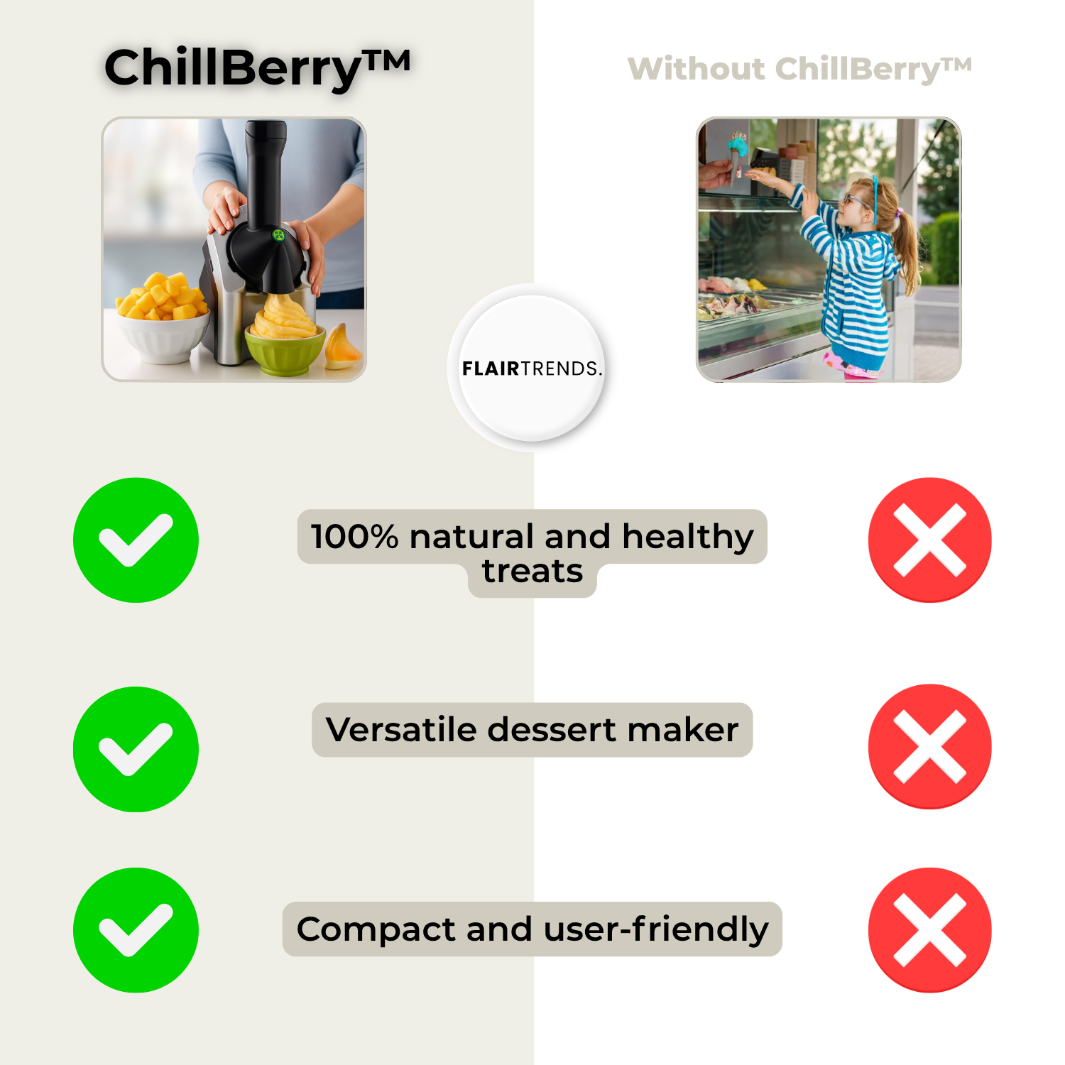 ChillBerry – Fruit ice cream with 100% flavor, 0% additives!