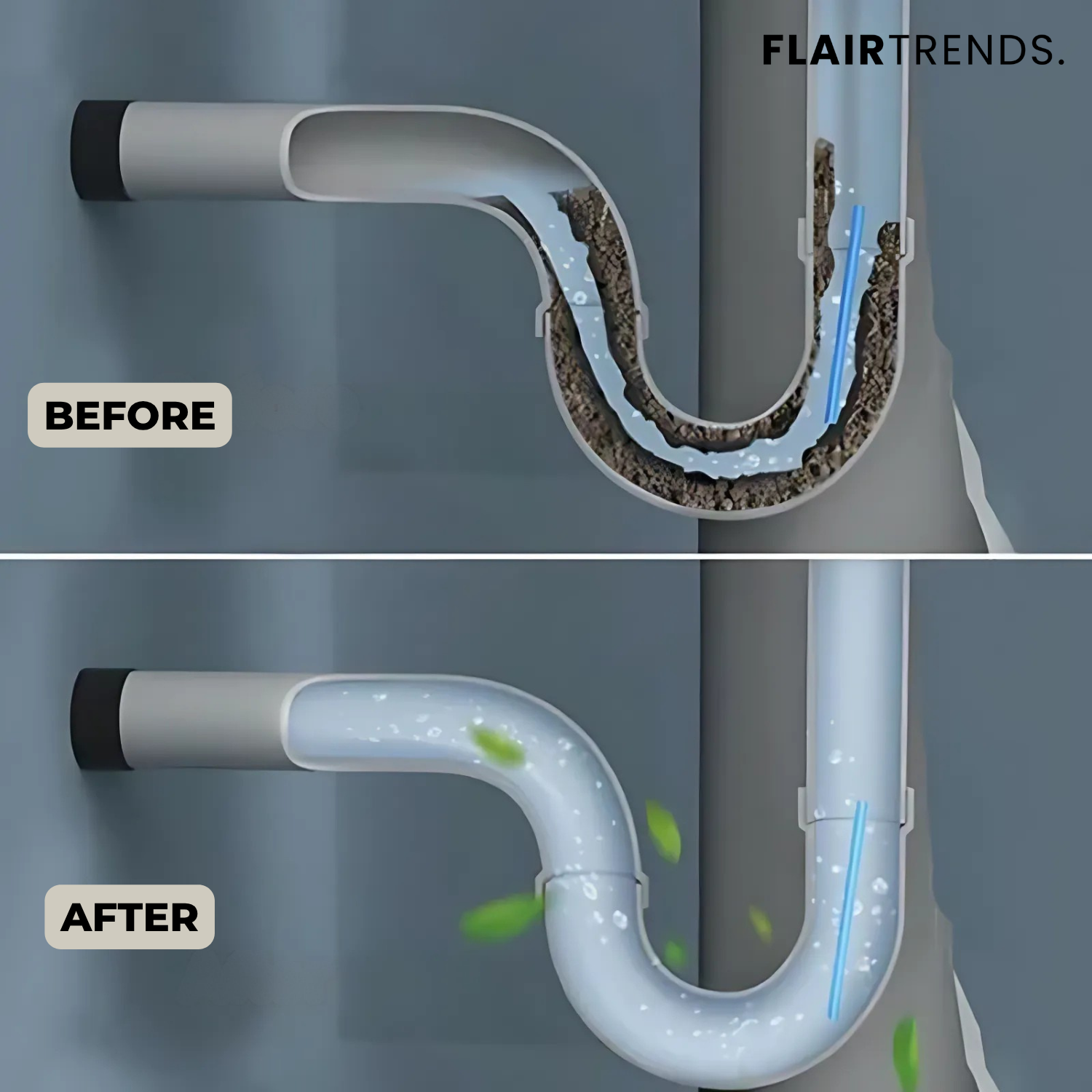 1+1 FREE | PipePure – Monthly Fresh Drains Without Clogs!