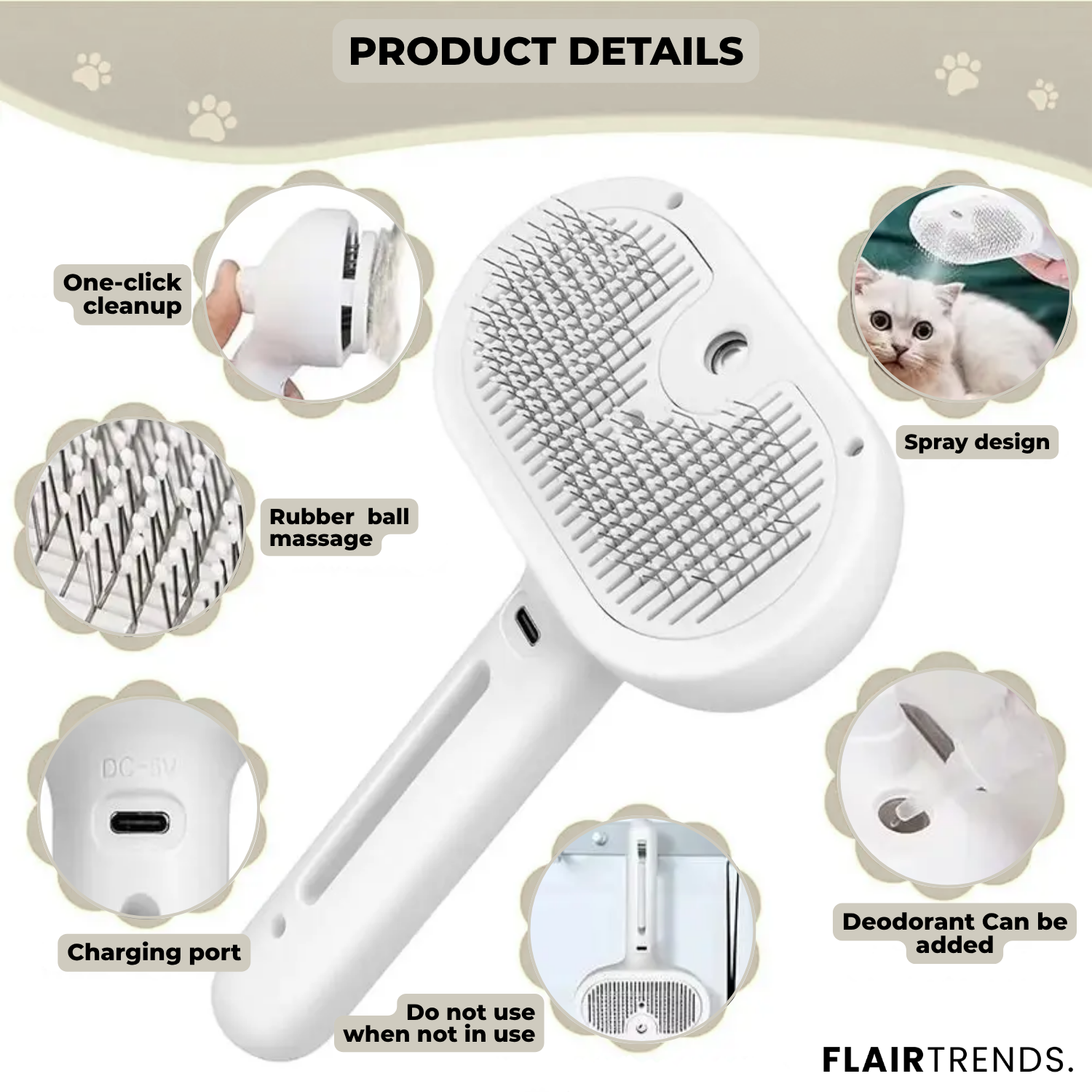 SteamCare – Shiny fur without pulling!