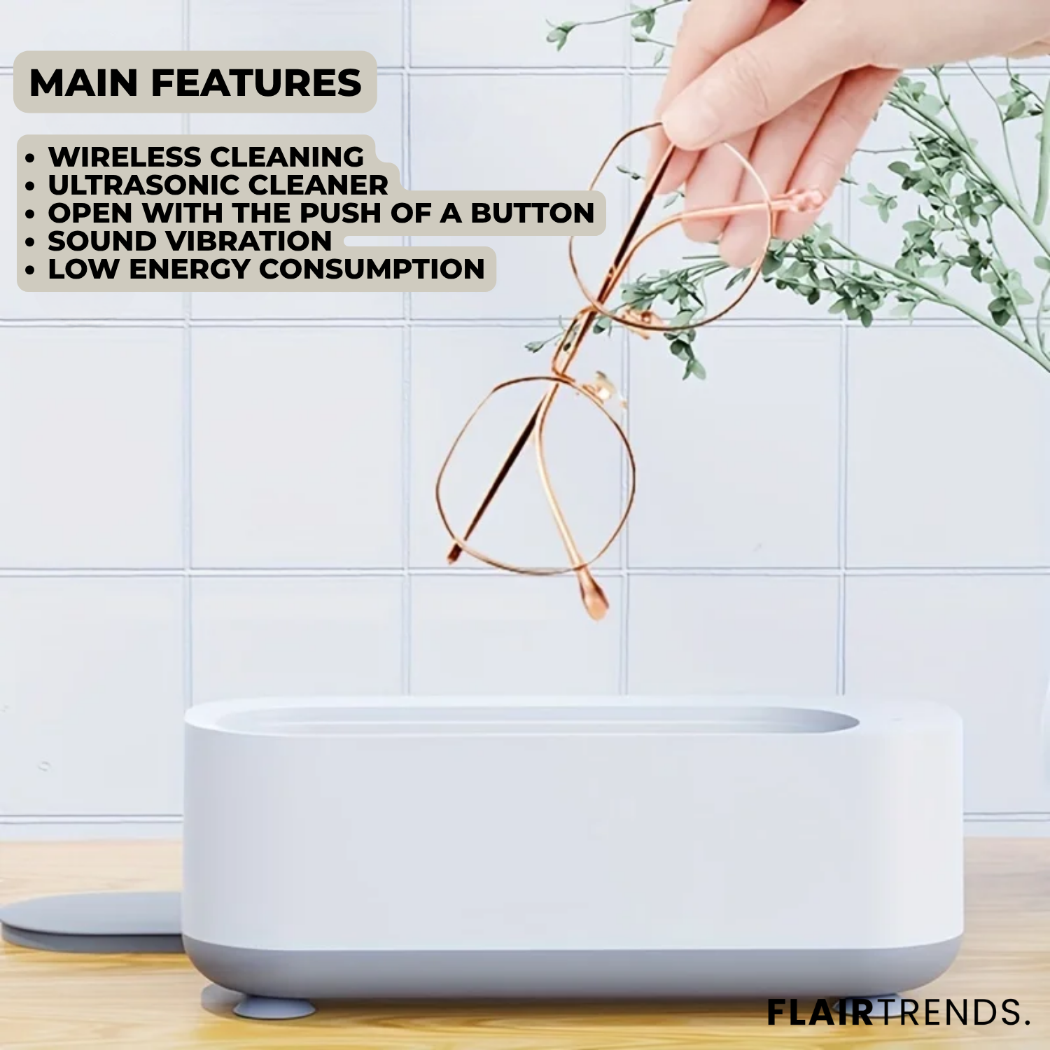 VibraPure – Ultrasonic Cleaner for Sparkling Clean Items